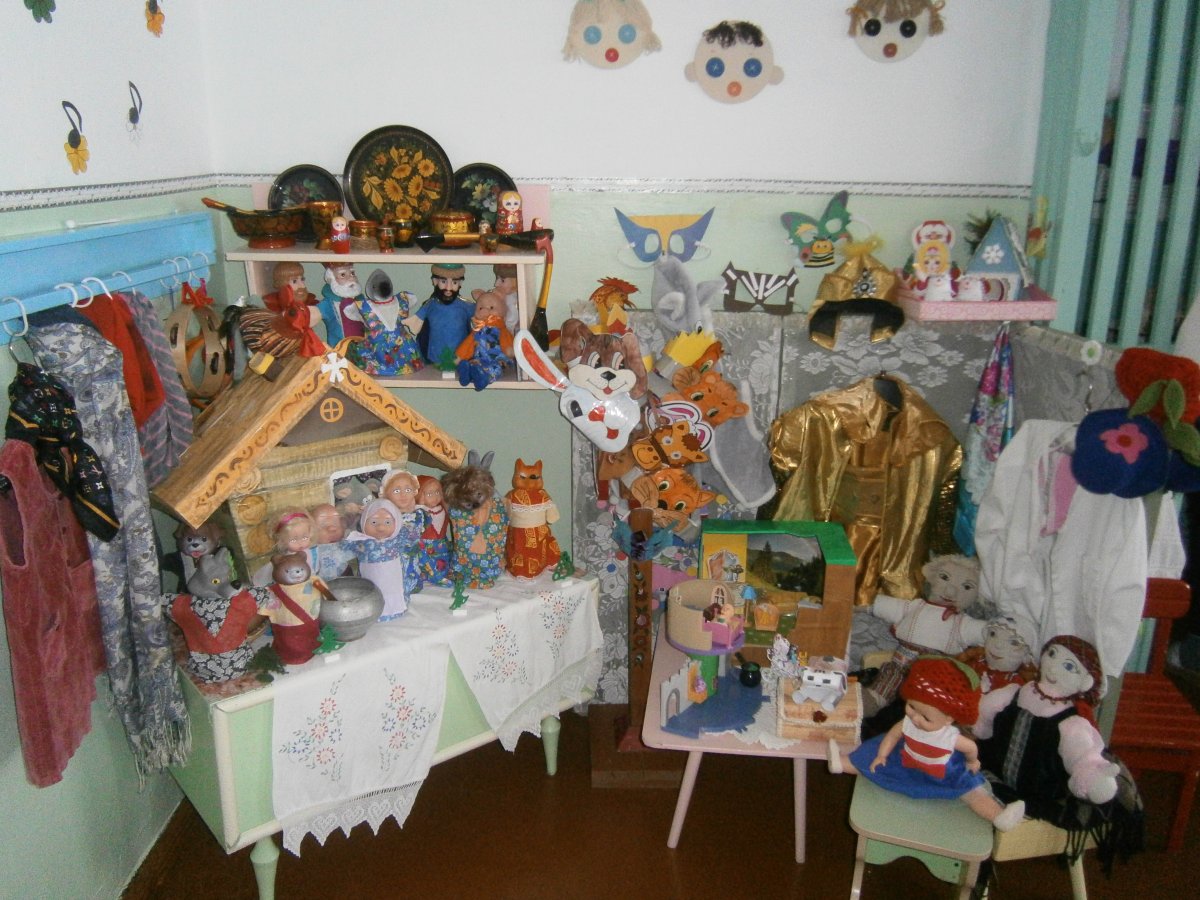 Театральный уголок в детском саду