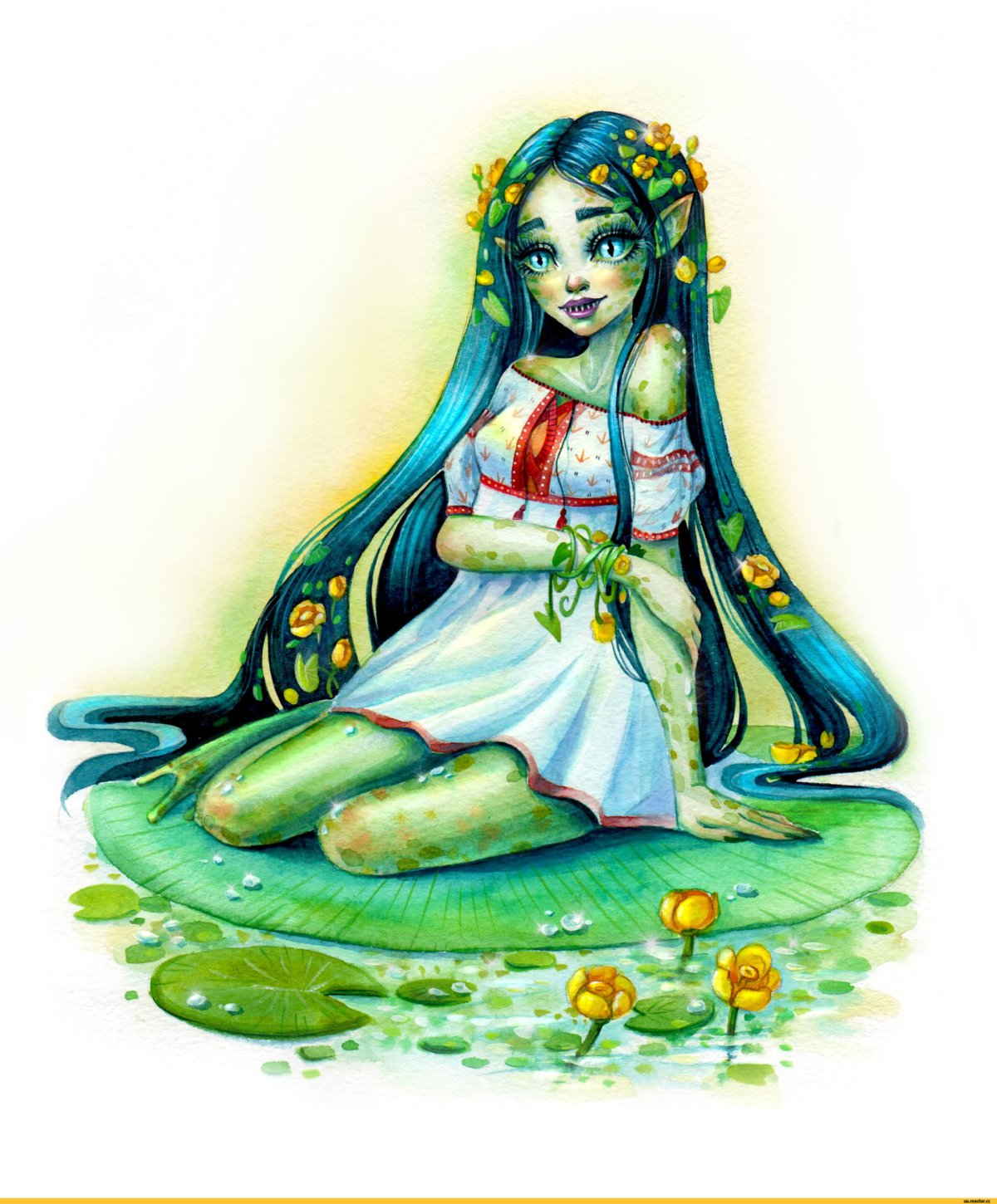 Кикимора и Русалка