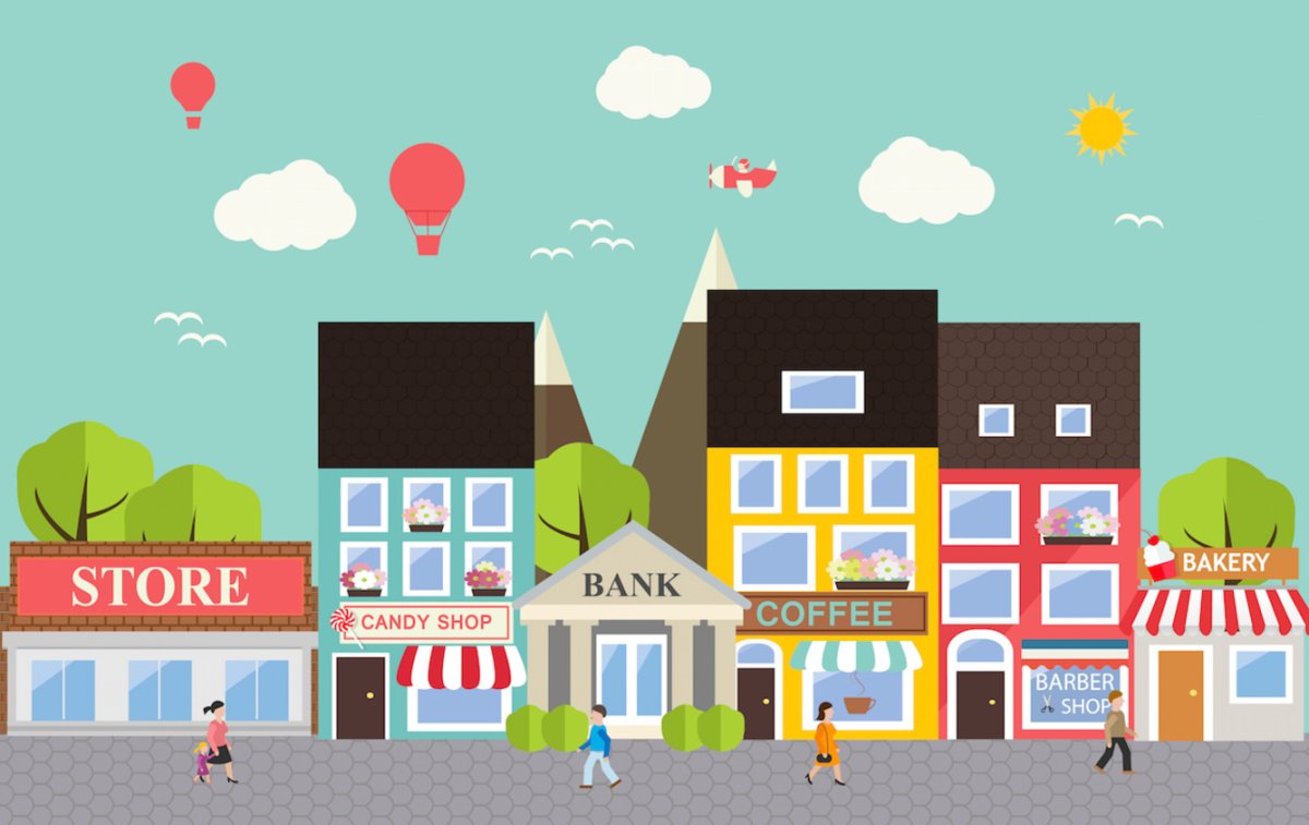 Город Flat магазин