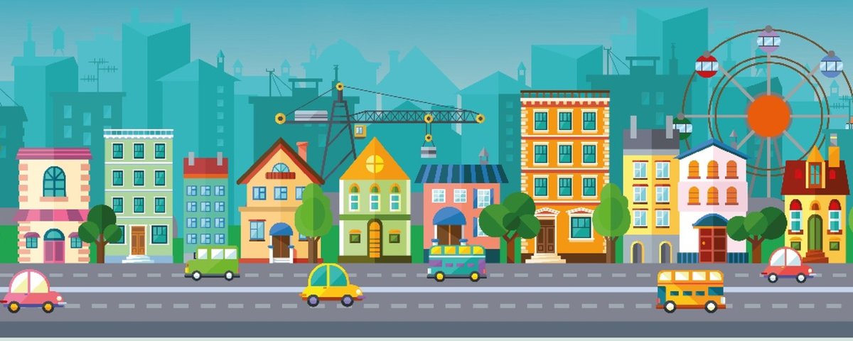 Улица города для детей