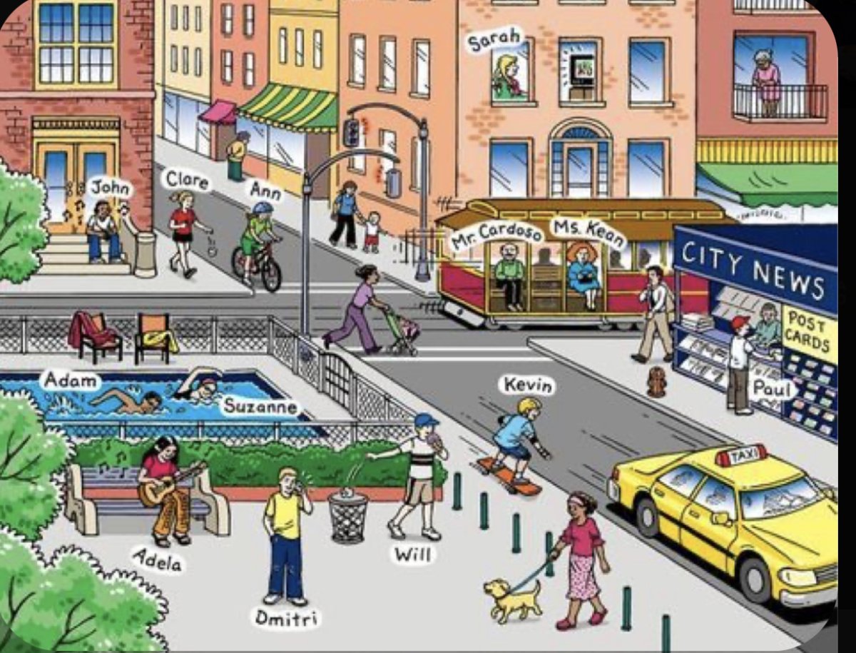 Изображение улицы с людьми