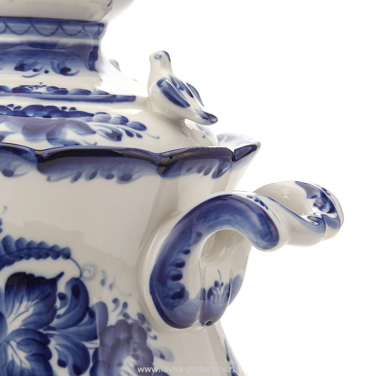 Салатник "грань", Гжель