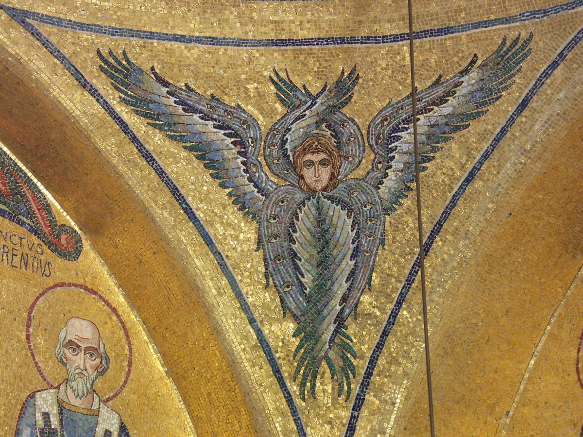 Шестикрылый Херувим и Серафим