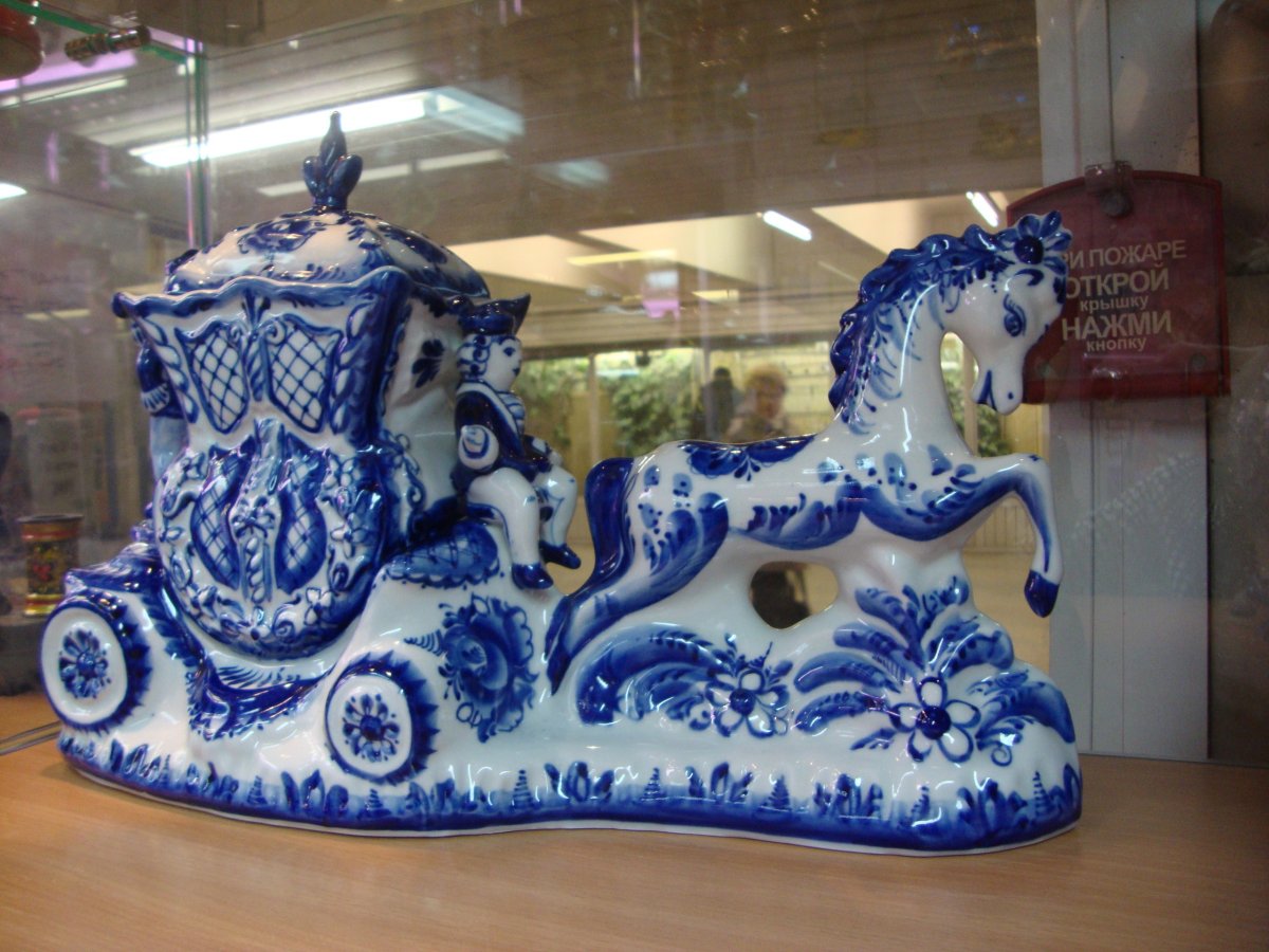 Гжель чаепитие