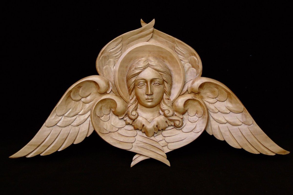 Шестикрылый Херувим и Серафим