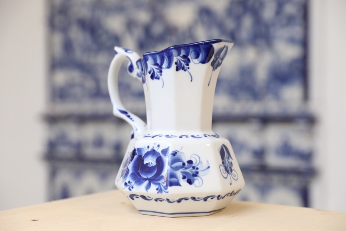 Пастельная Гжель