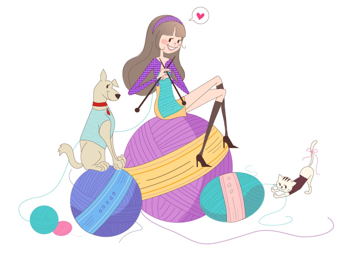 День вязания