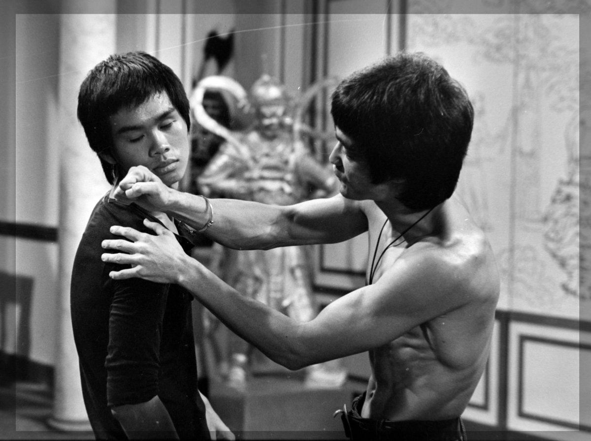 Брюс ли-редкие кадры (выход дракона 1973)