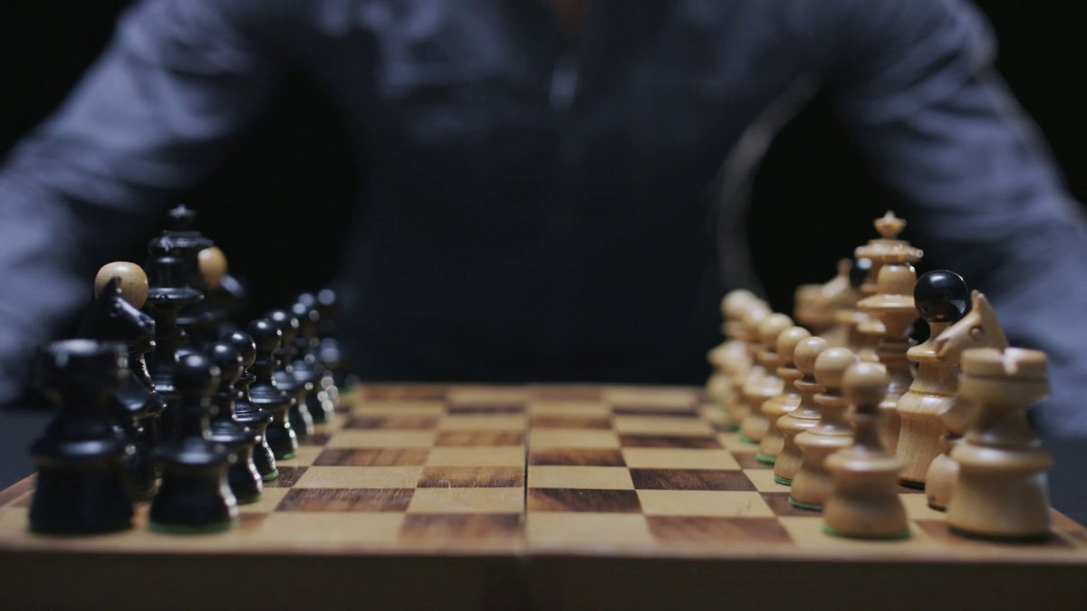 Пешка на шахматной доске