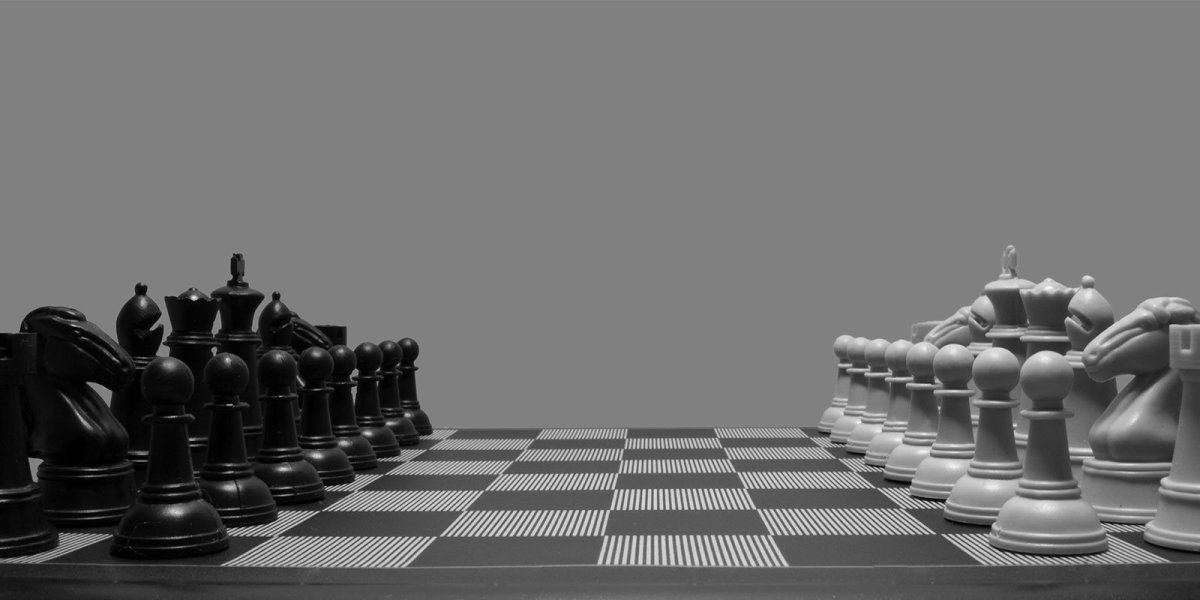 Шахматы черно белые