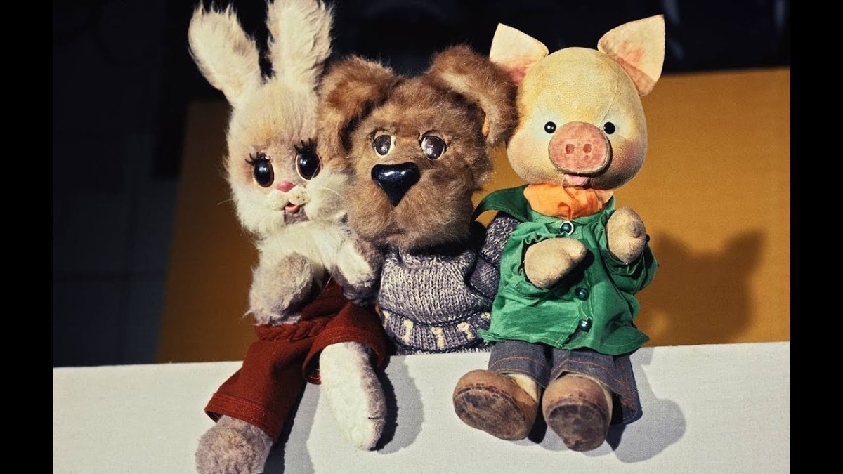 Хрюша и Степашка из спокойной ночи малыши