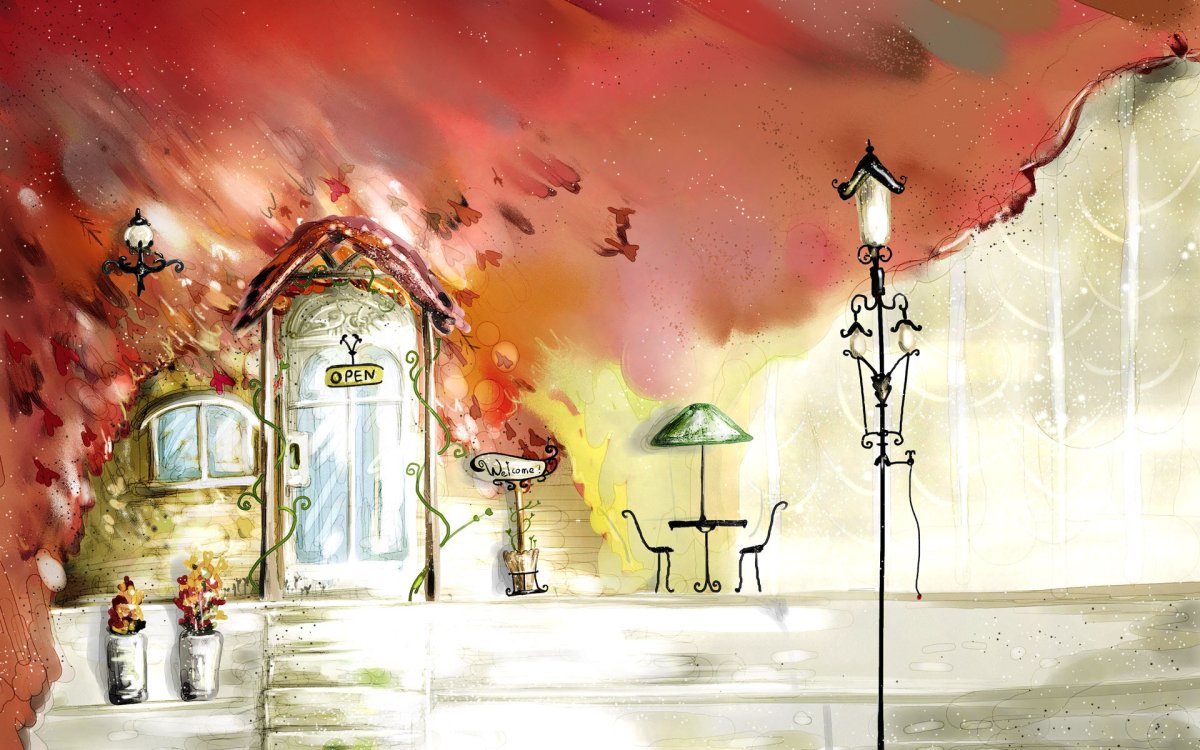 Уютные иллюстрации