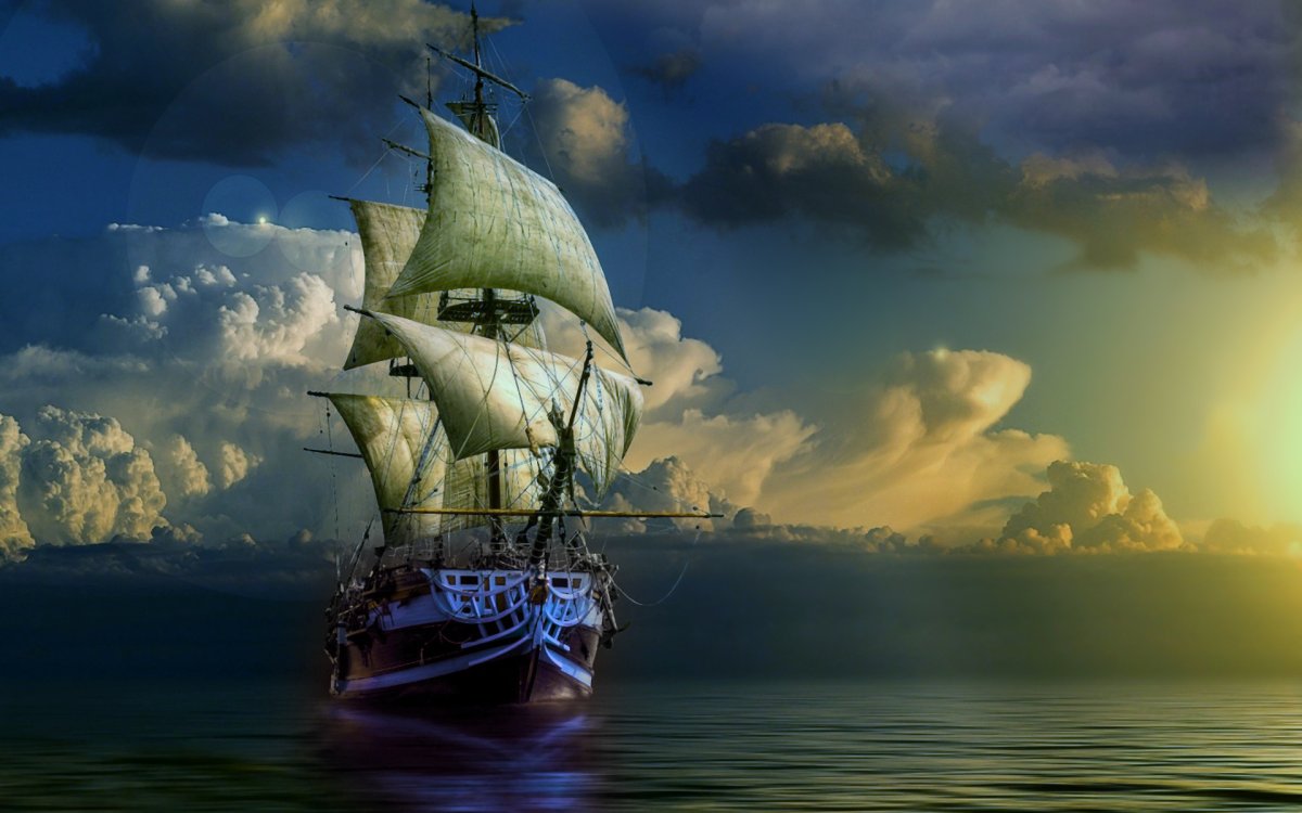 Обои на рабочий стол корабли