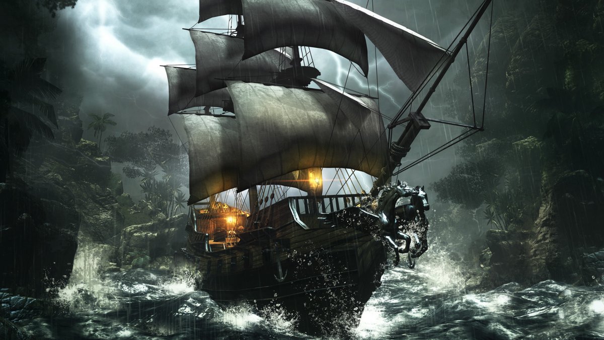 Летучий голландец и черная Жемчужина