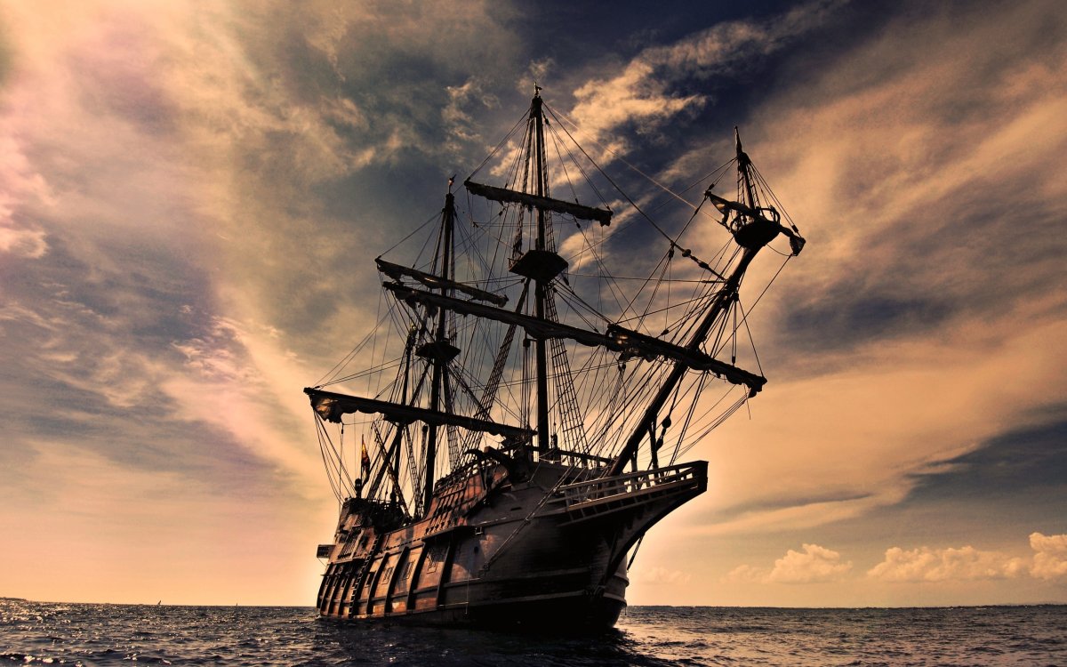 Галеон черная Жемчужина