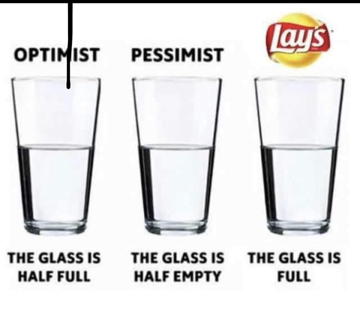 Три четверти стакана