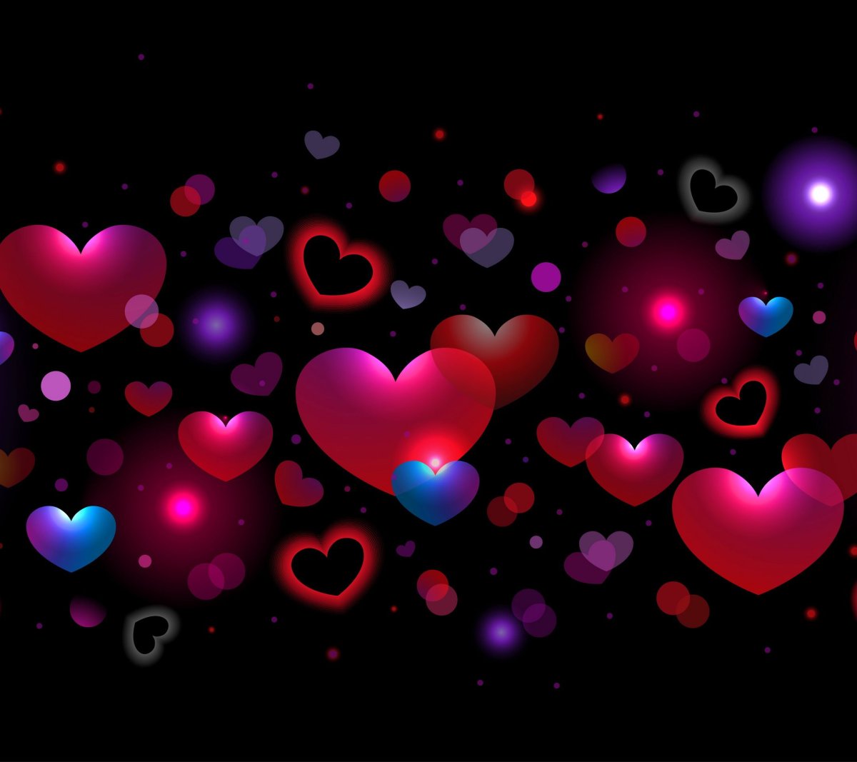 Красивое сердечко на ночь