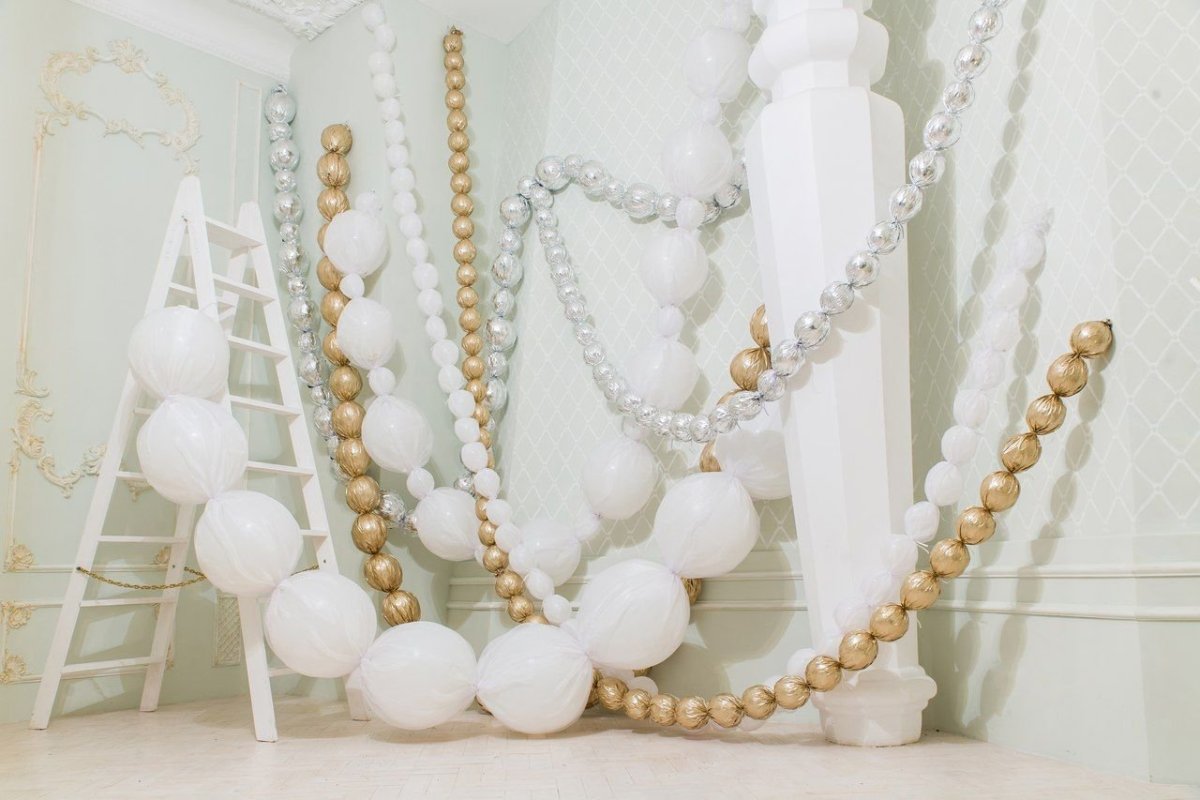 Свадебный фон с жемчугом