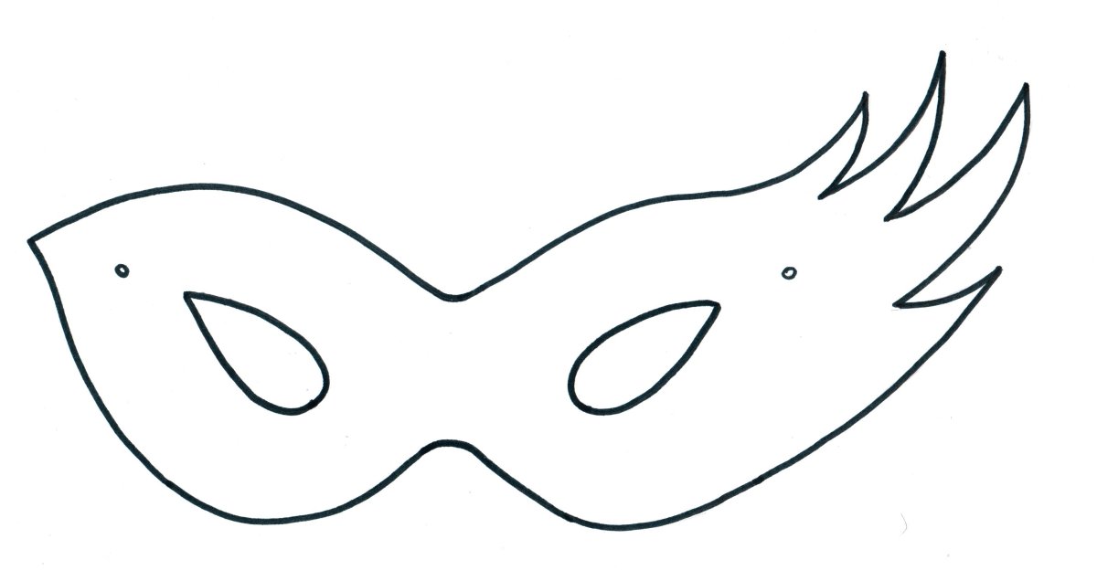 Макет маски