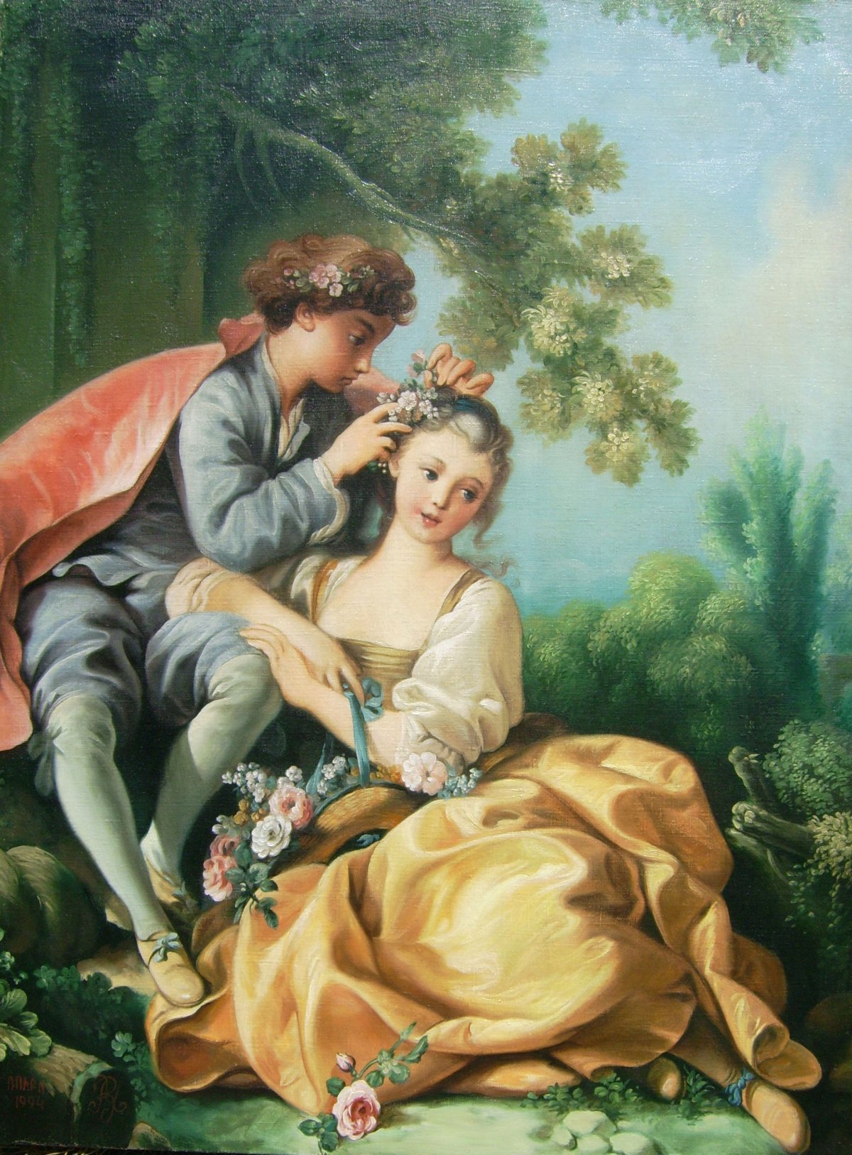 Франсуа Буше (François Boucher, 1703 - 1770) - Фра