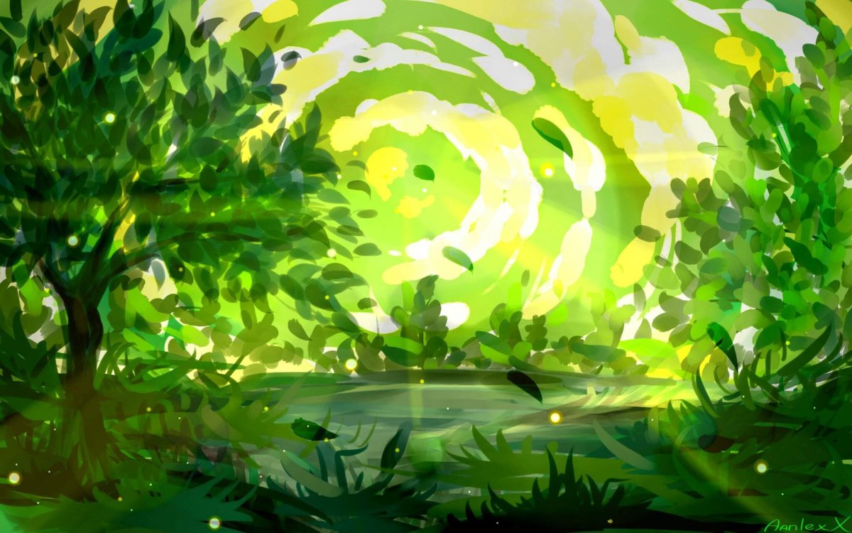 Абстракция природа