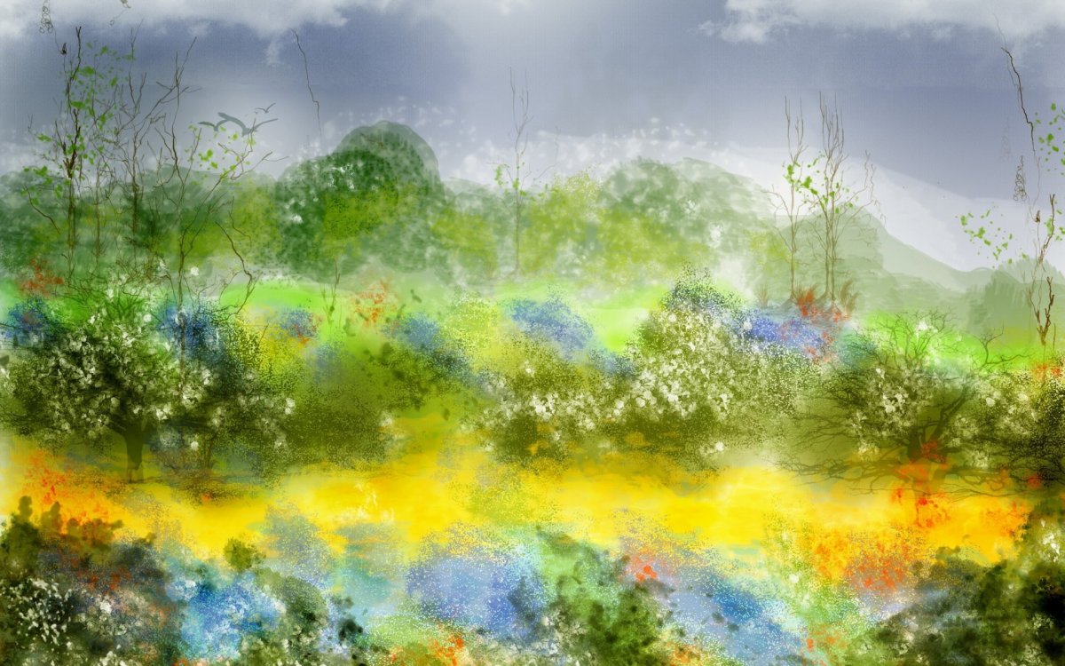 Абстракция природа