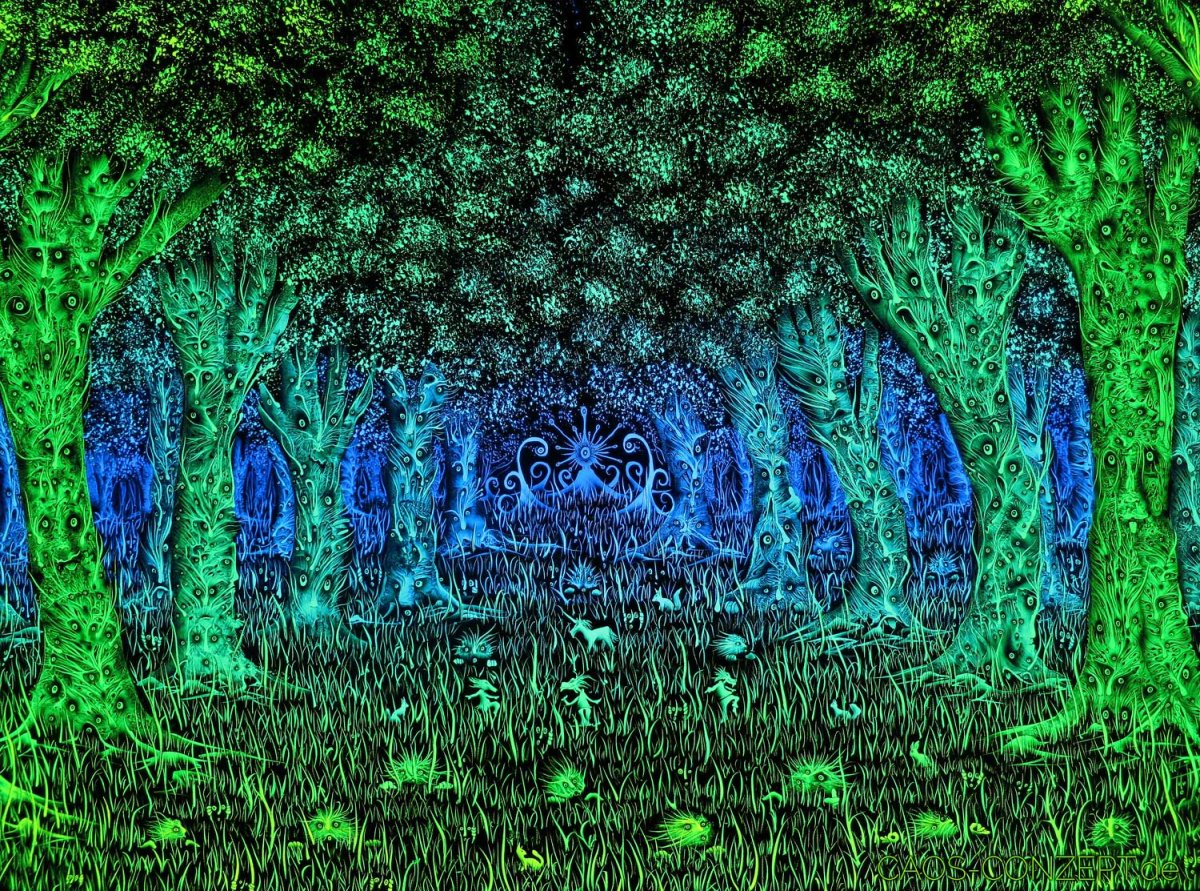 Психоделический лес