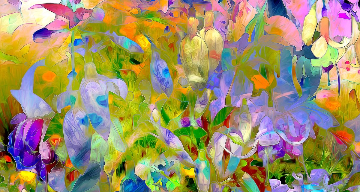 Яркие краски в живописи