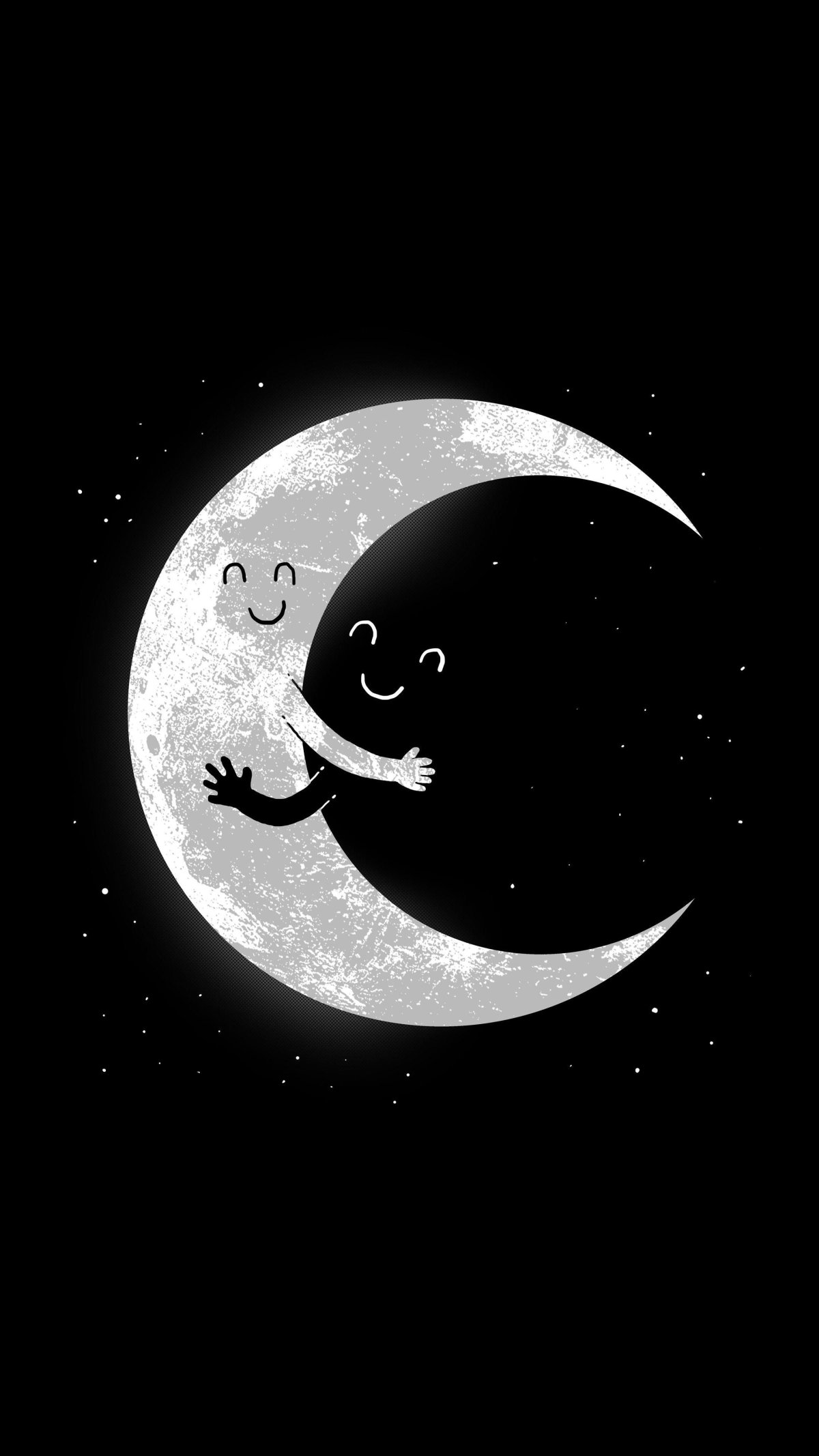 Луна рисунок