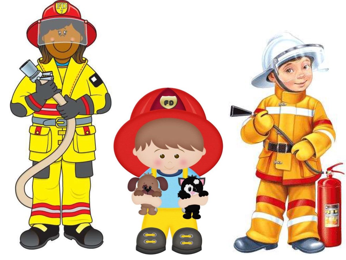 Fire Fighter icon vector