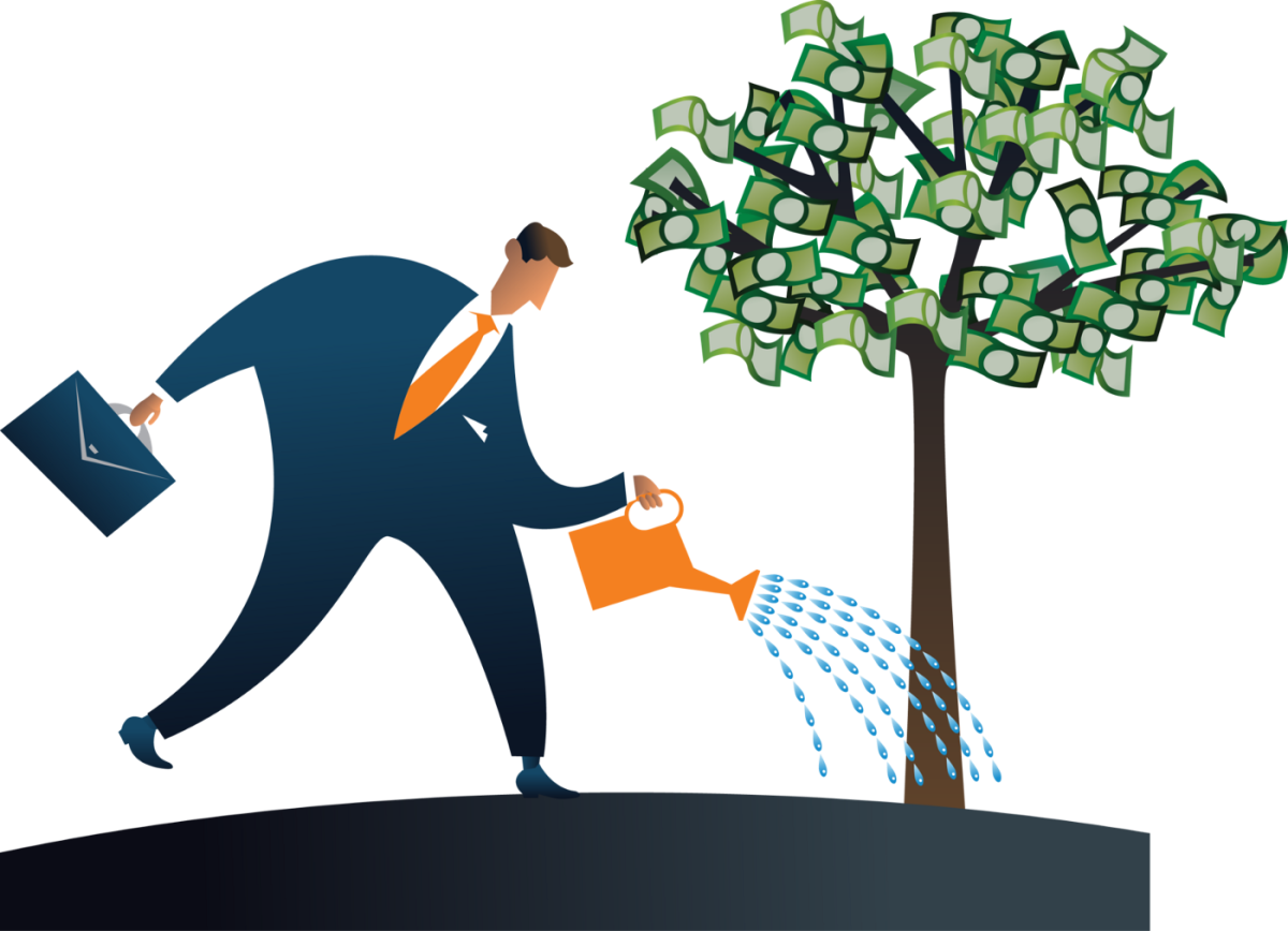 Обои для презентации экономика