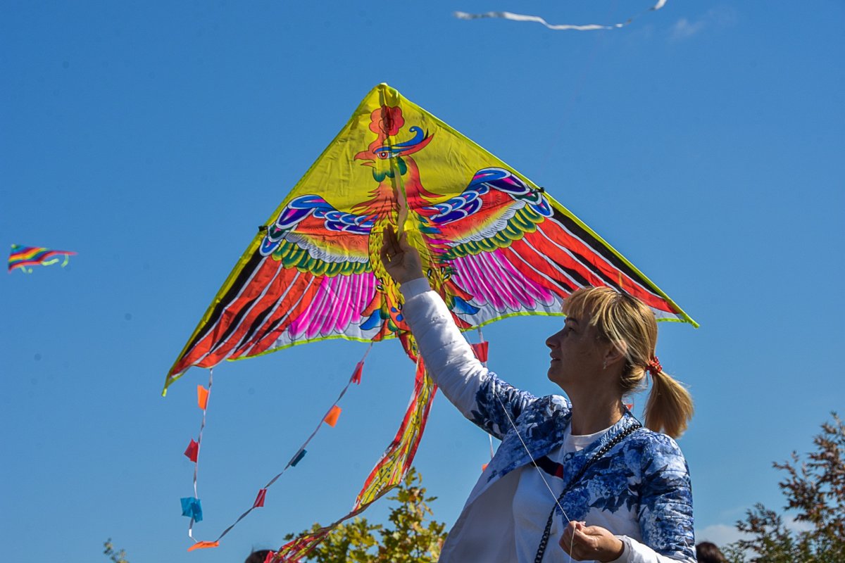 Фестиваль воздушных змеев «пёстрое небо» 2022