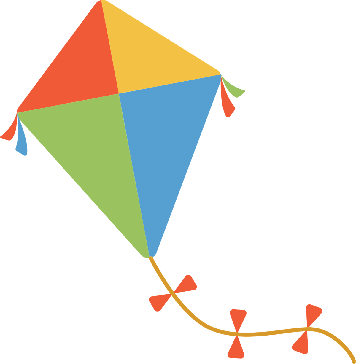 Воздушный змей вектор