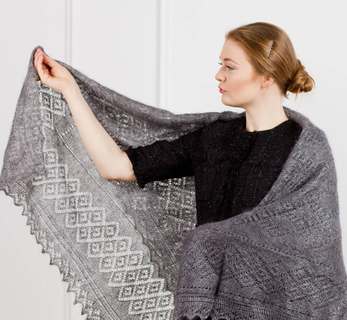 Пуховая шаль Мила Федюкова