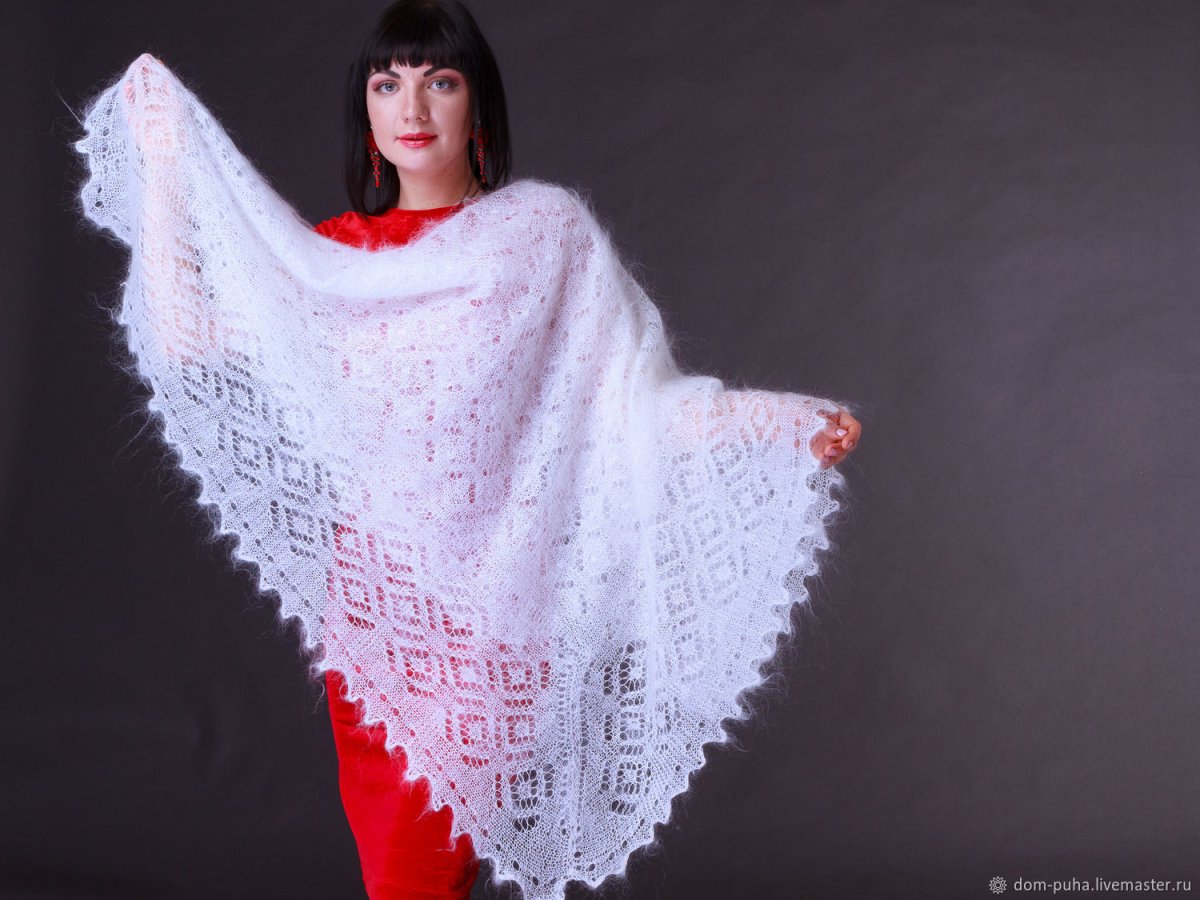 «Оренбургский пуховый платок» Ирины Бушухиной