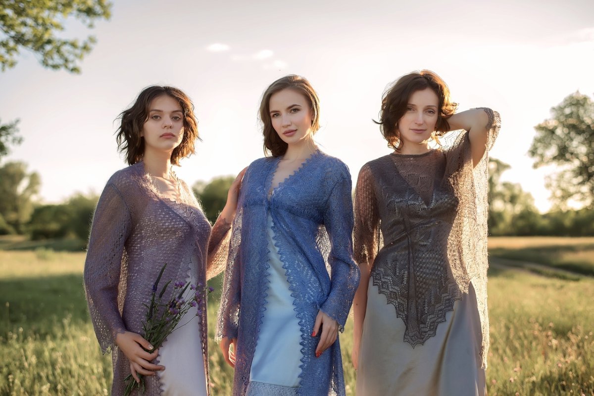 Оренбургский пуховый платок и Анна Советова