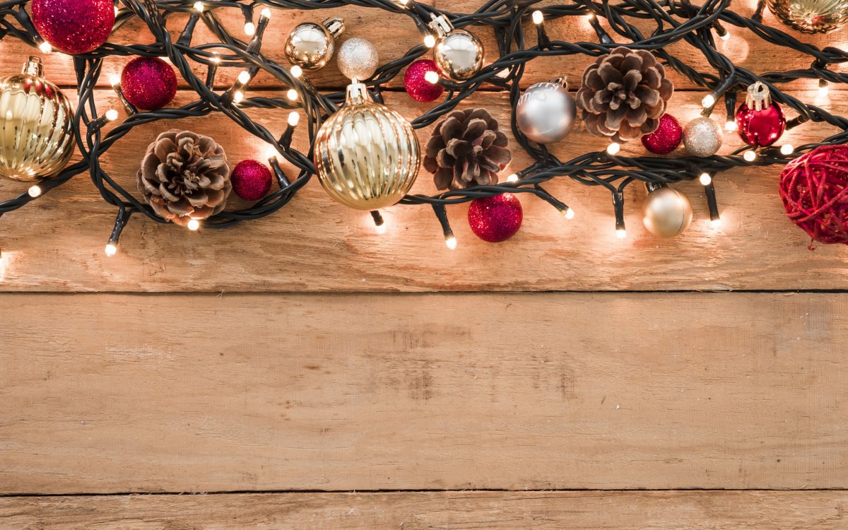 Новый год гирлянда