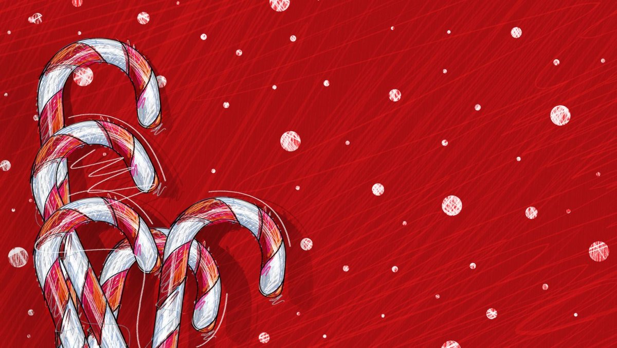 Новогодние обои на рабочий стол