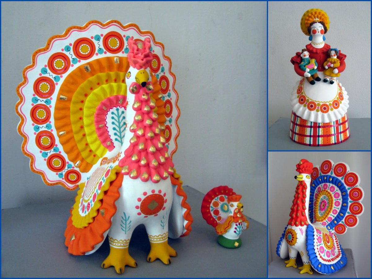 Народный промысел России Дымковская игрушка