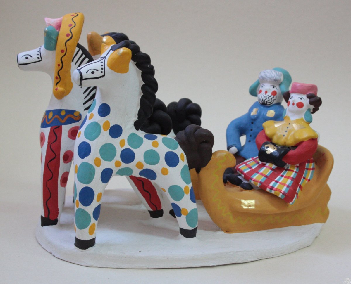 Мезрина Анна Афанасьевна мастерица дымковской игрушки