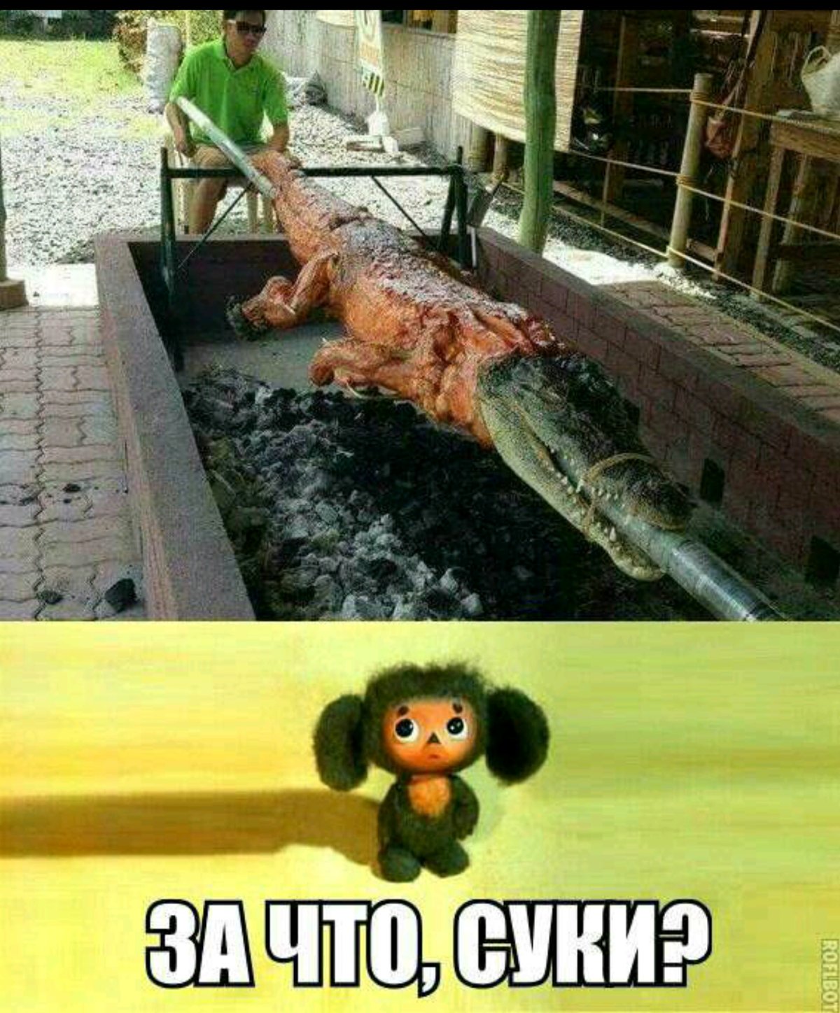 Крокодил Гена и Чебурашка шутки