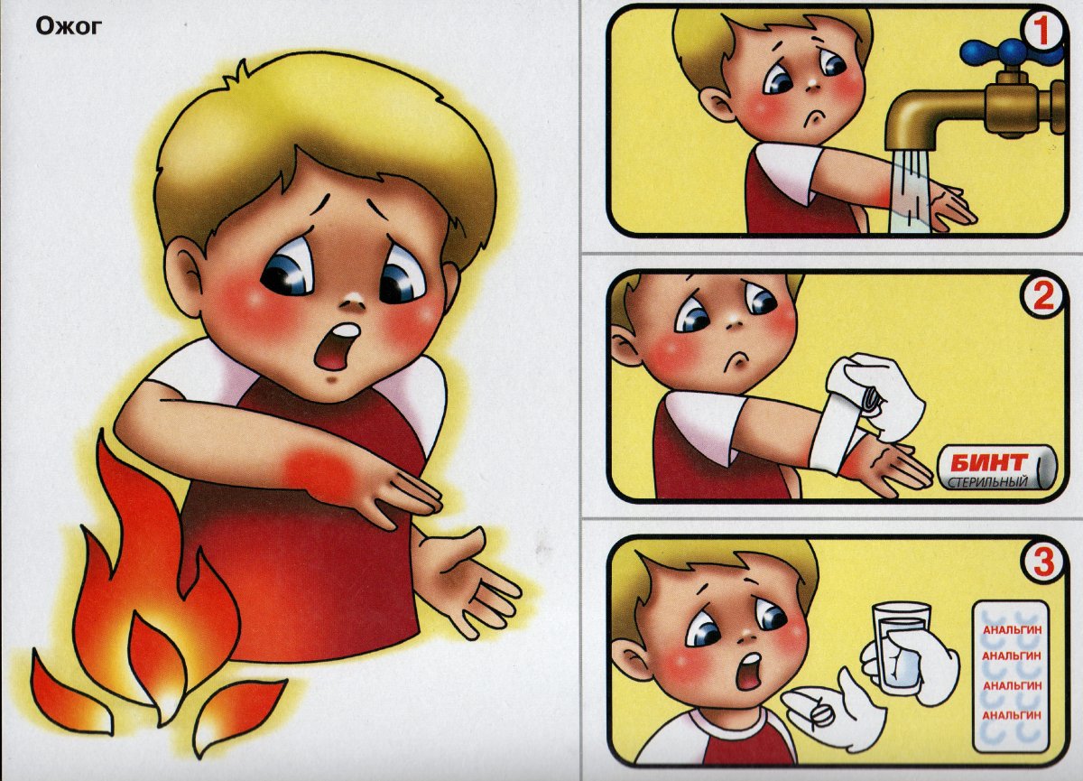 Оказание первой медицинской помощи для детей