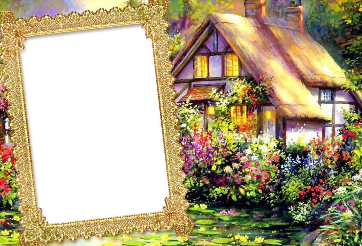 Фоторамки на даче