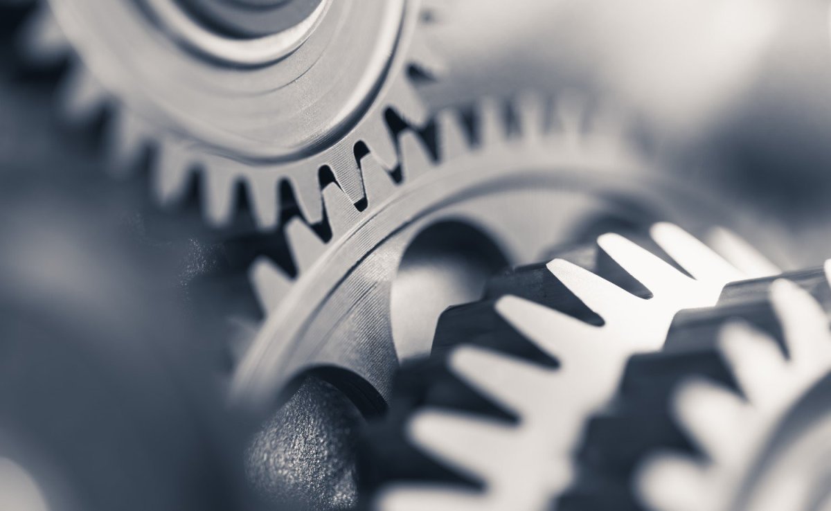 Шестерня для презентации