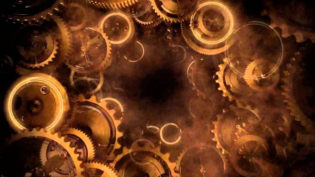 Шестеренки абстракция