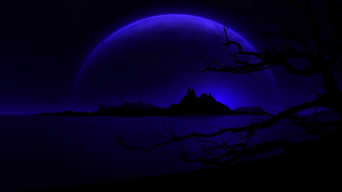 Природа ночью