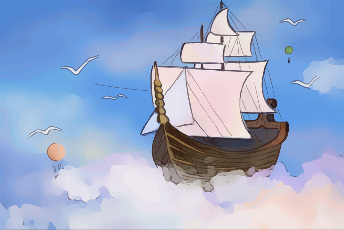 Летучий корабль мультфильм