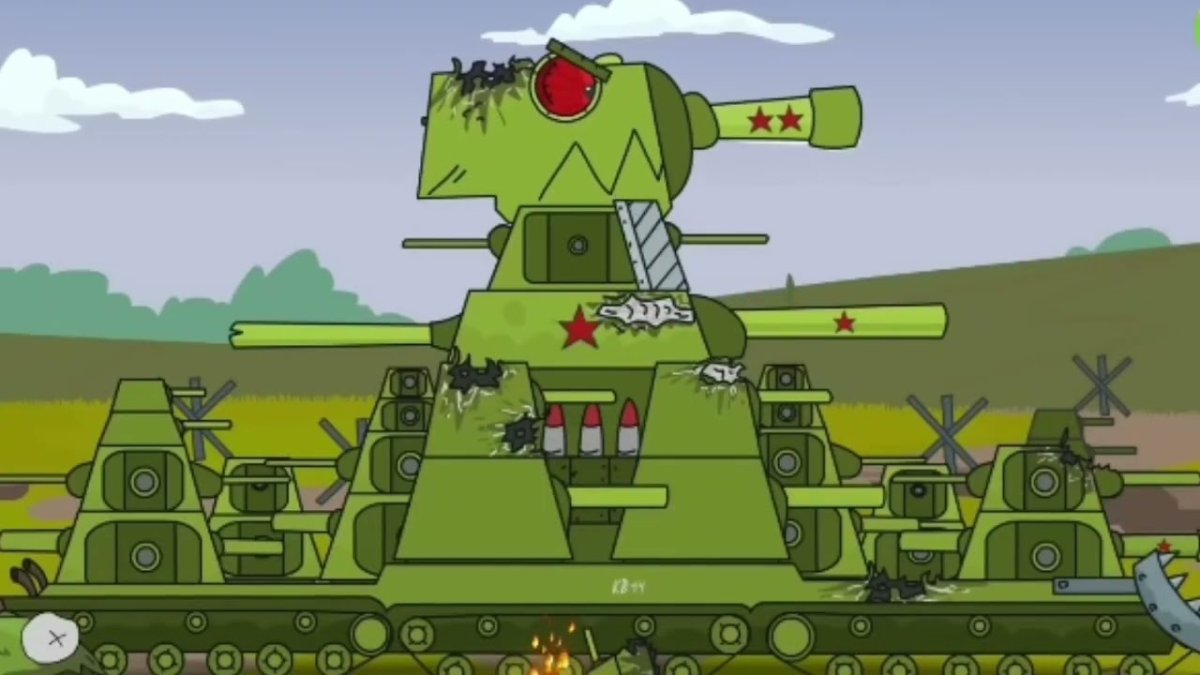 Кв 44 танк сбоку