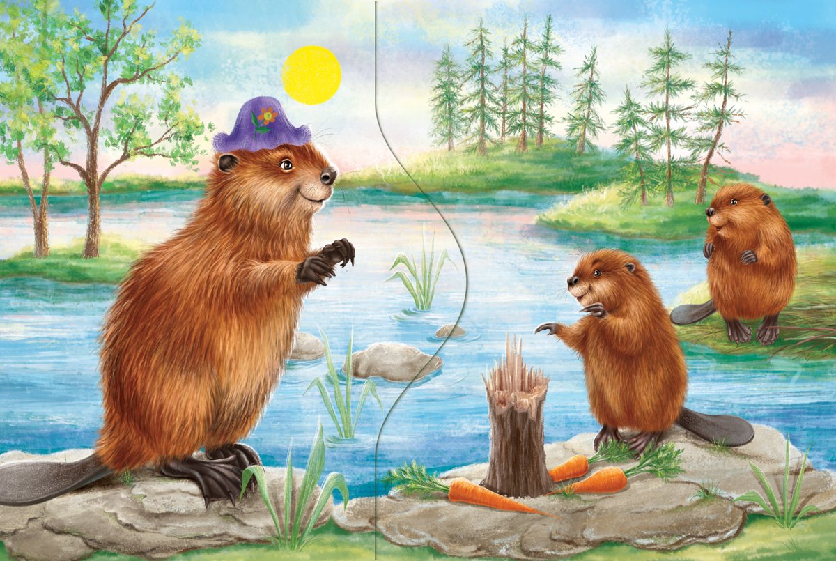 Бобры для детей