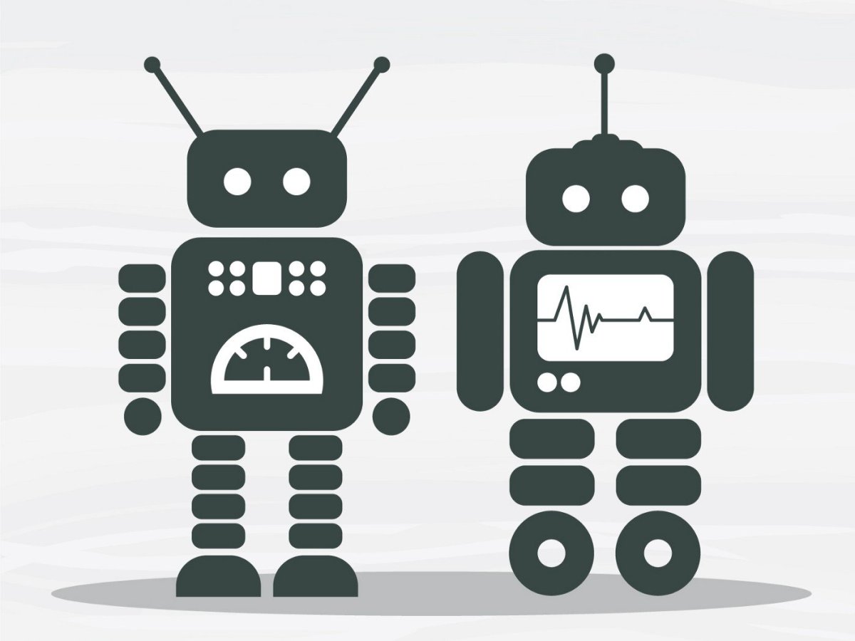 Стилизованный робот